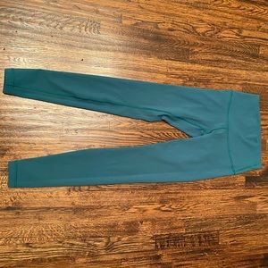 Lululemon dark green leggings